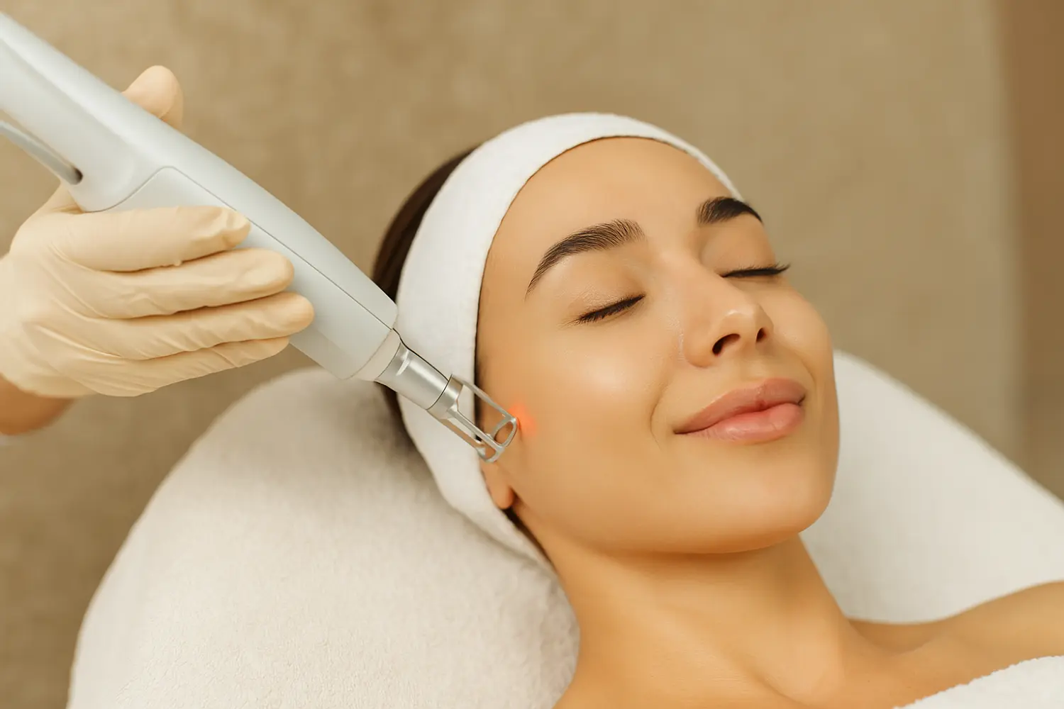 CO₂-Laser-Behandlung von VP aesthetics